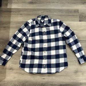 L.L. Bean Button-up flannel